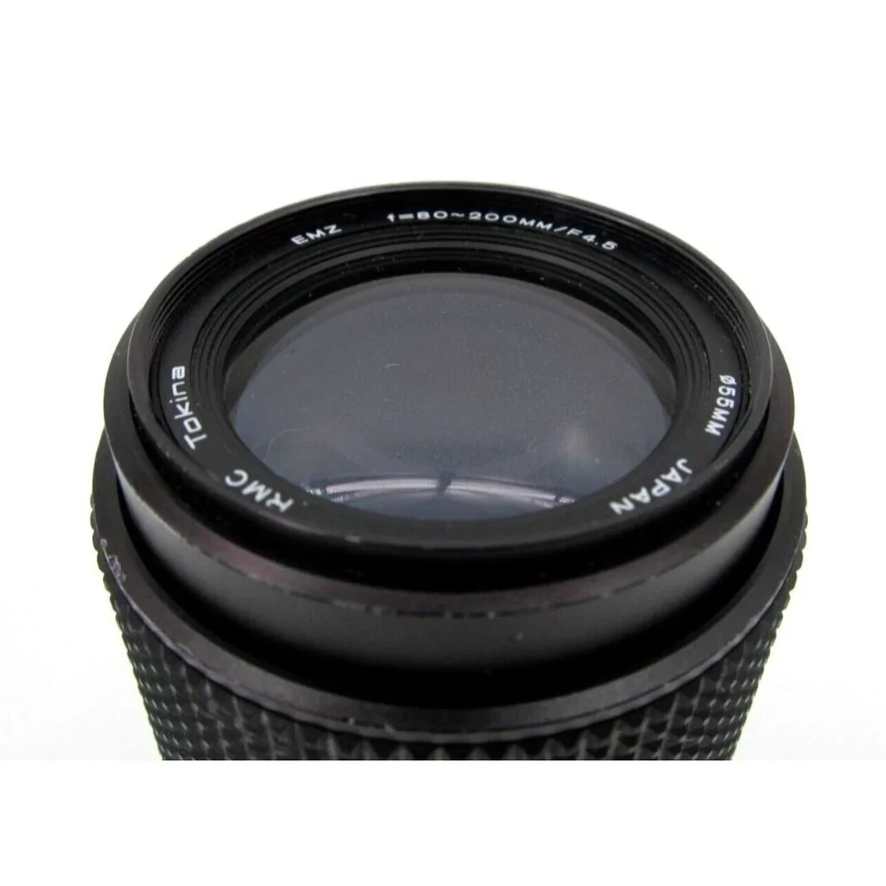 RMC Tokina EMZ Camera Lens 80-200mm F/4.5 Manual Telephoto Canon FD Mount